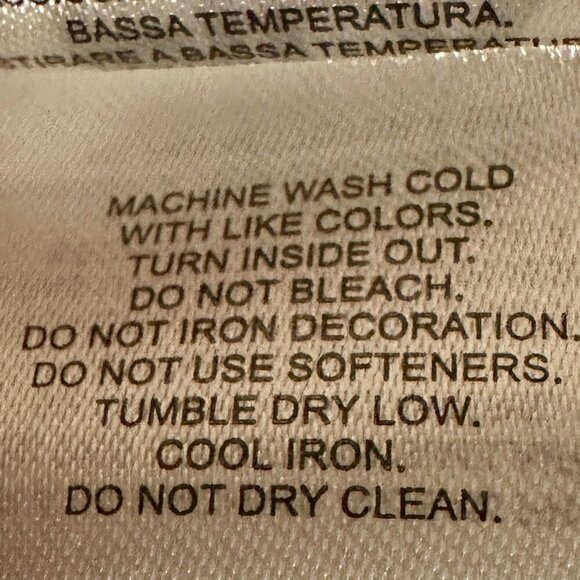 Fila Women's Fleece Pullover Sweatshirt Size S White With Blue Activewear Retro - Picture 9 of 13